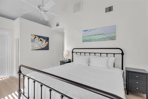 Plenty of room to stretch in this primary king bed