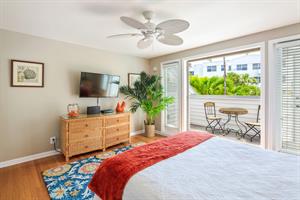 Primary also includes private balcony access.