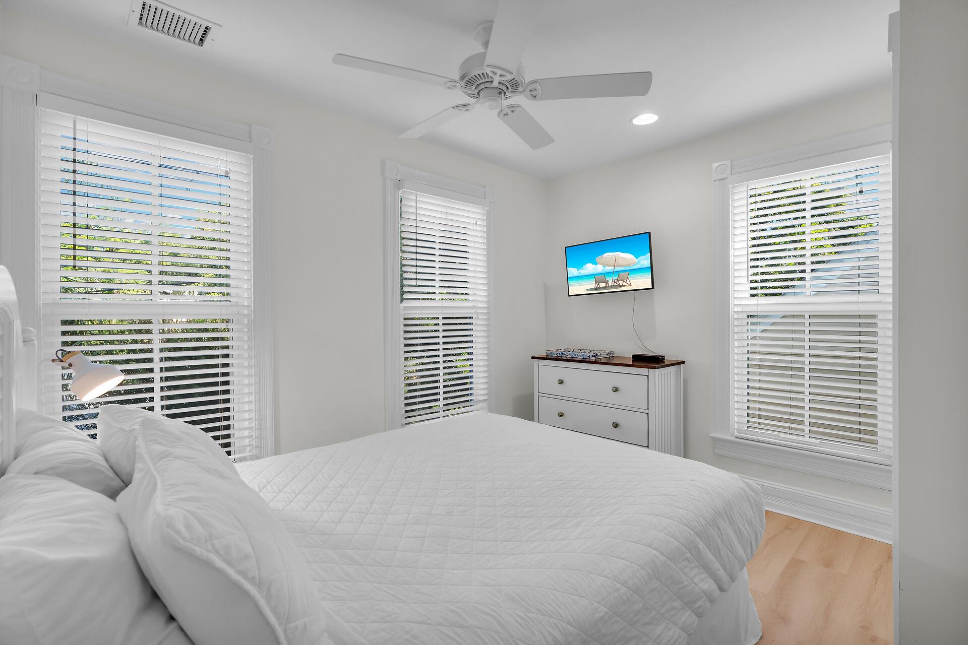 Plenty of natural light in the second bedroom.