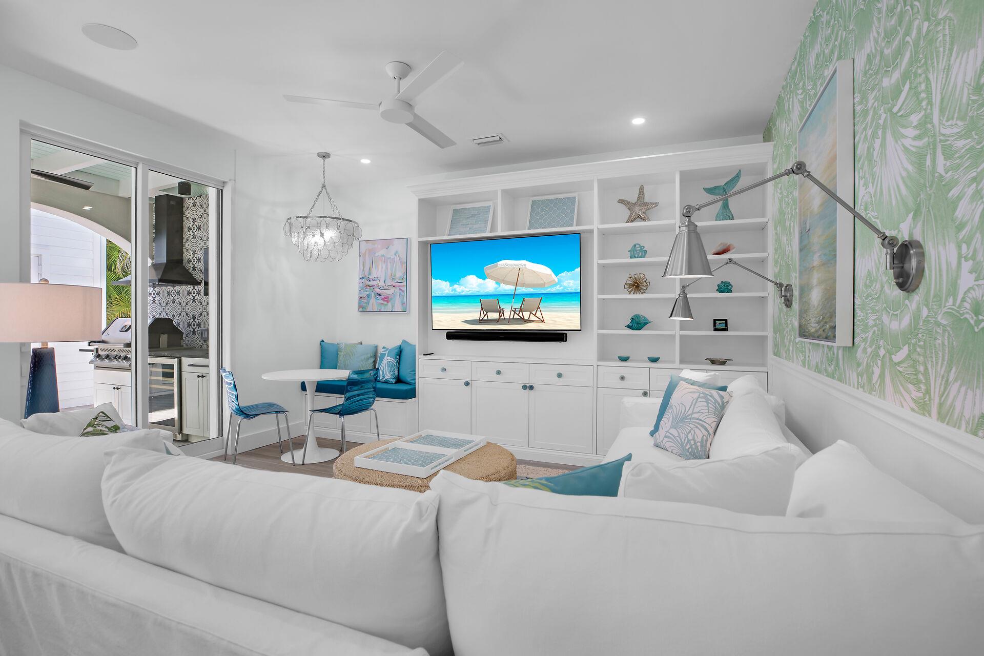 Bright and cheery living space