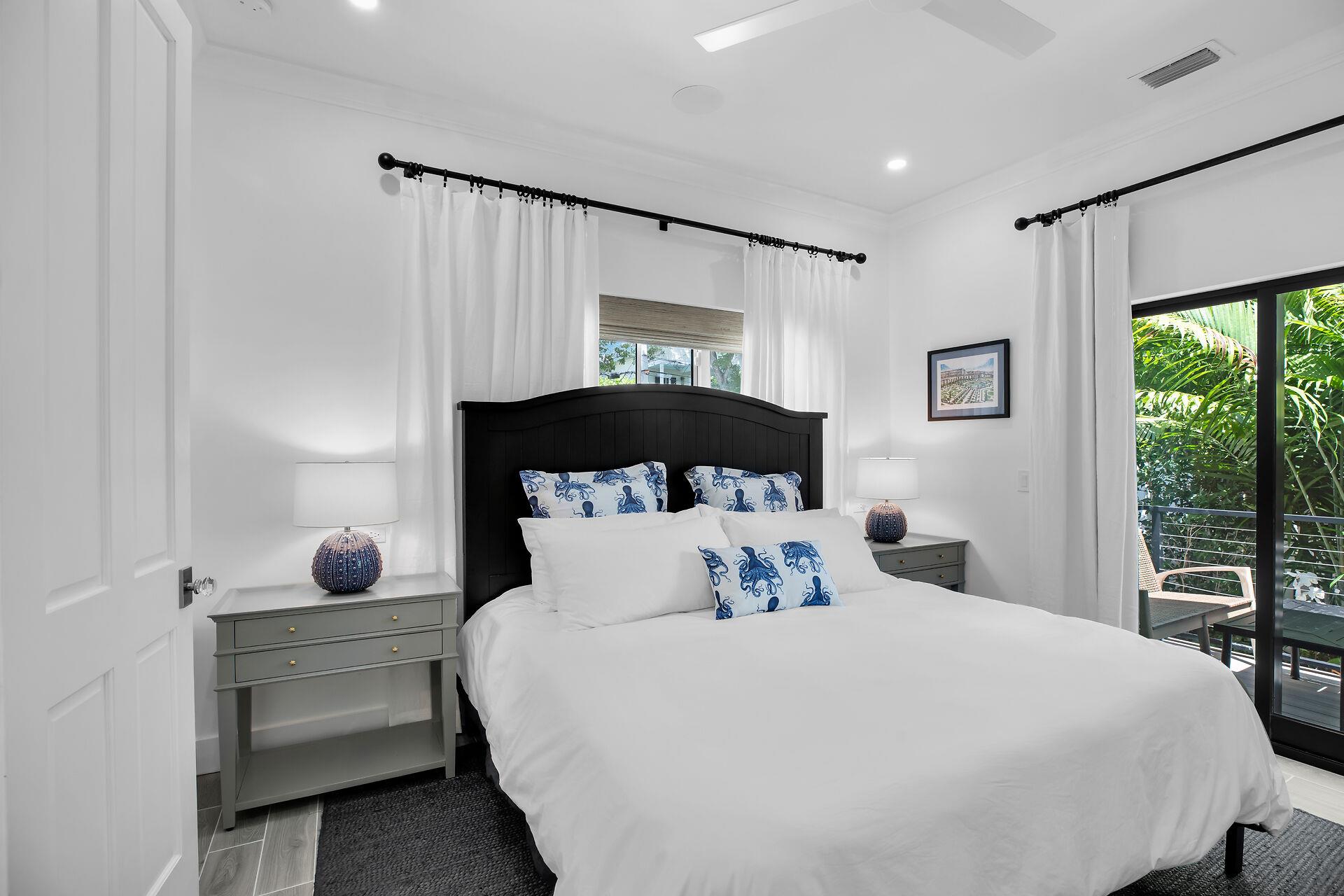 Luxurious linens to help you relax.