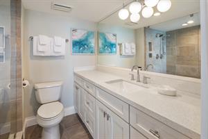 Primary ensuite with plenty of storage