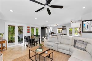 Great open concept for easy entertaining.