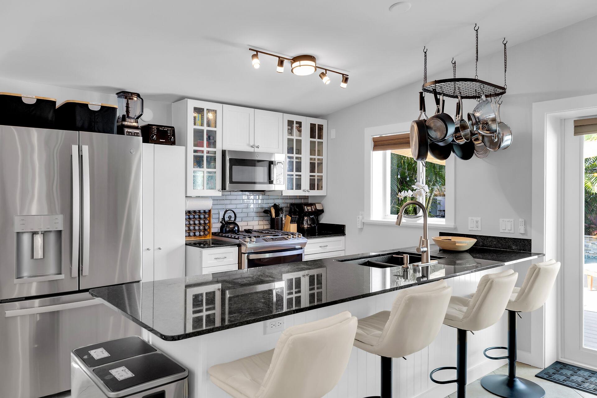 Upscale kitchen with all you need