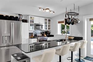 Upscale kitchen with all you need