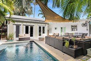 Outdoor seating and dining area for indooroutdoor life