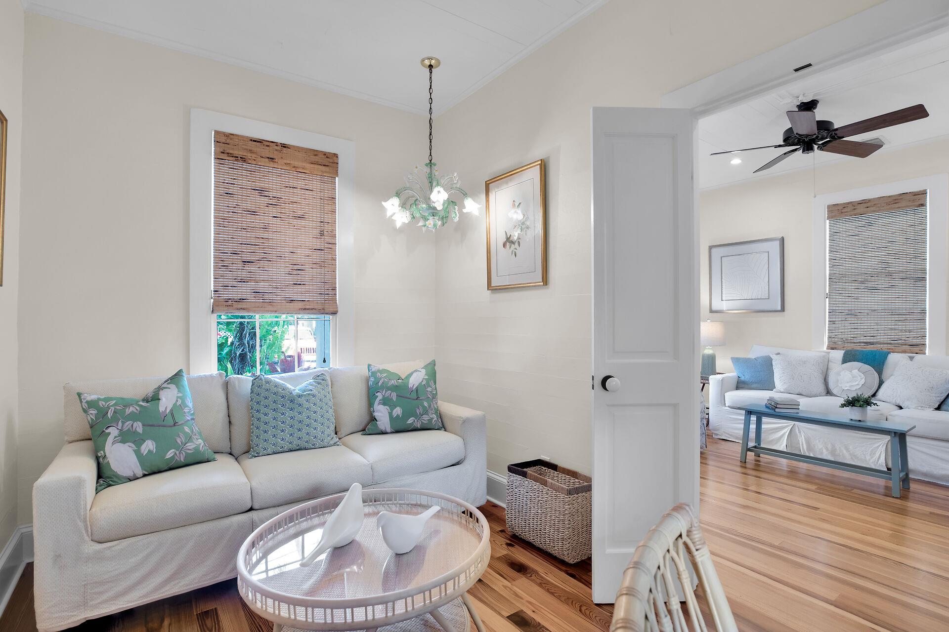 Bonus room off living room for an occasional guest.