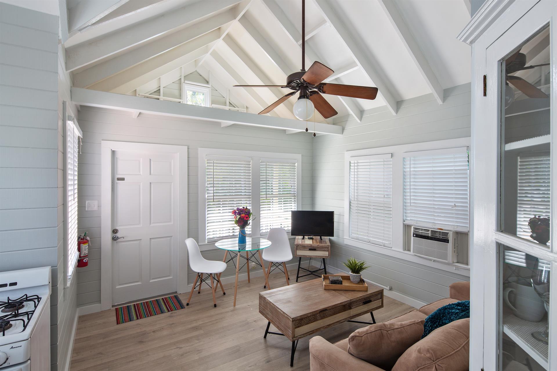 Vaulted ceiling gives Poinciana Treetop an extra roomy feel.