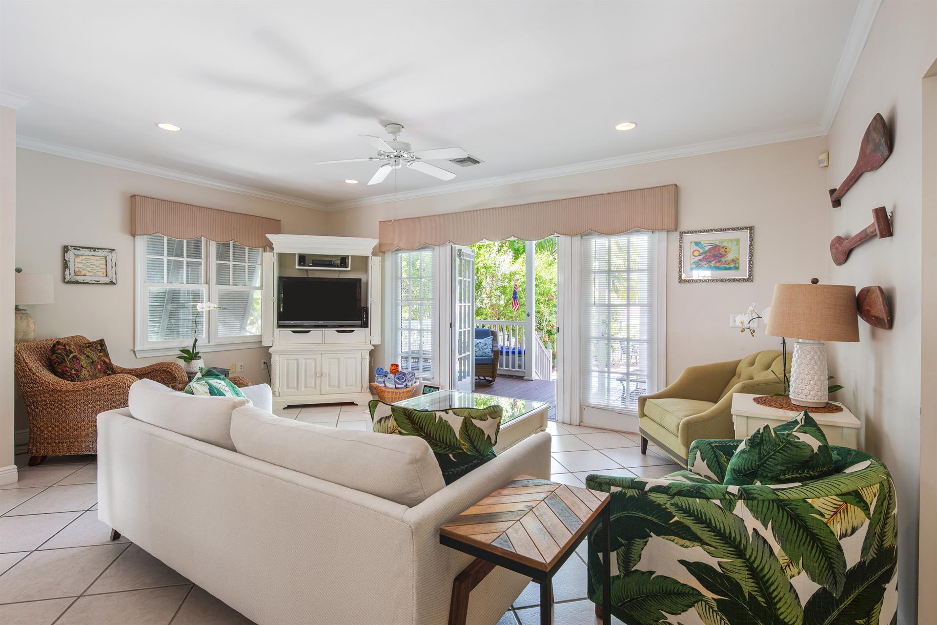 Large, comfortable living area with plenty of seating for all.