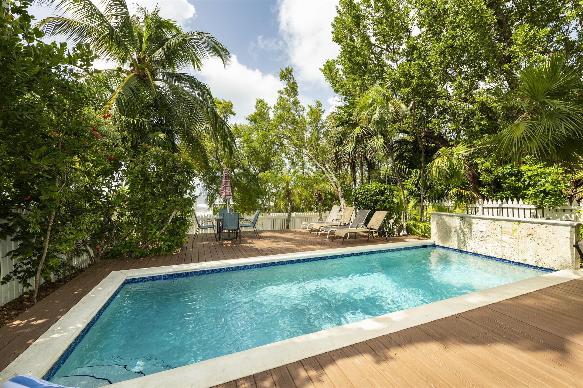 Take a dip in your private pool