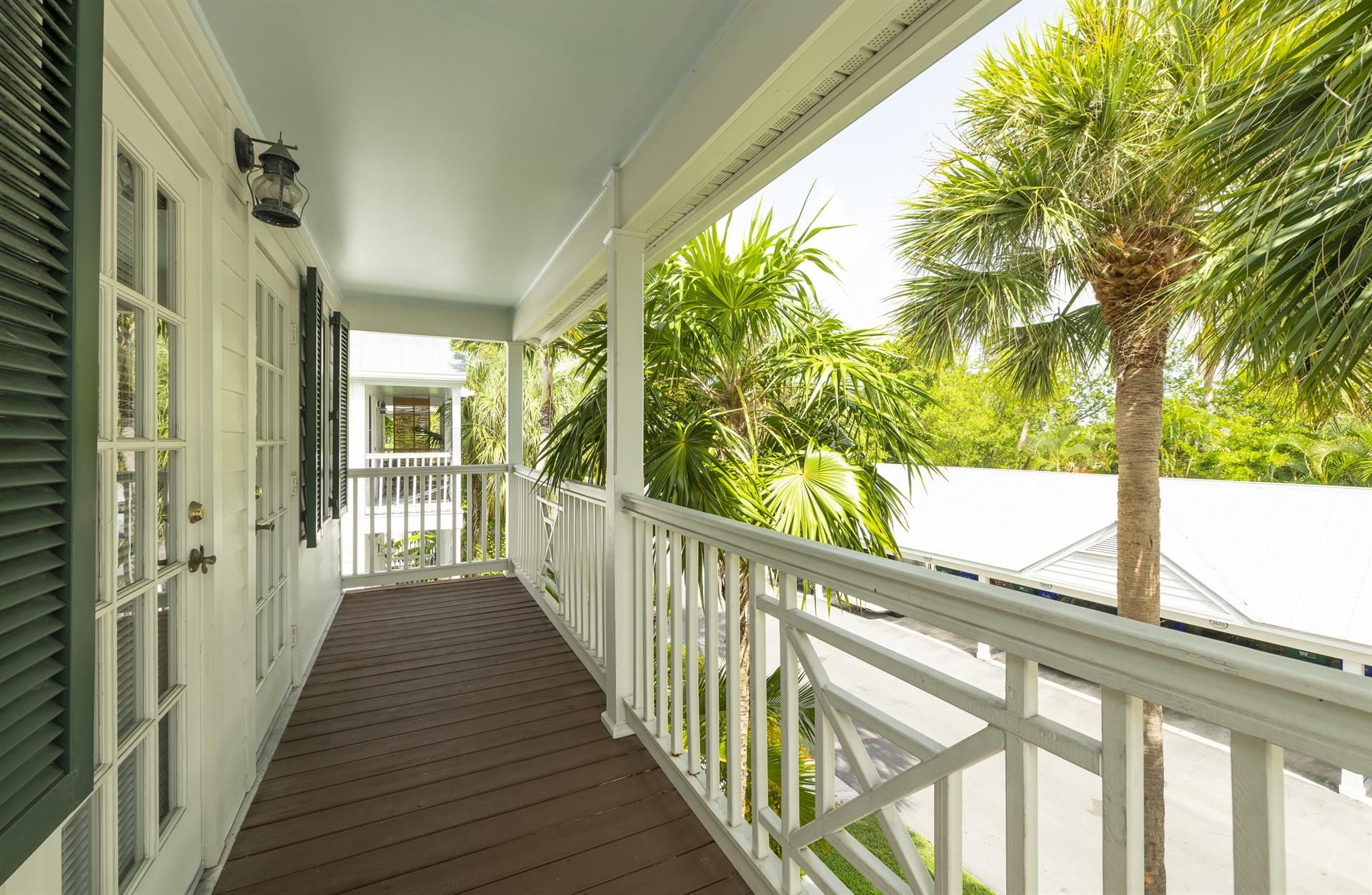 Enjoy warm breezes from the front balcony.