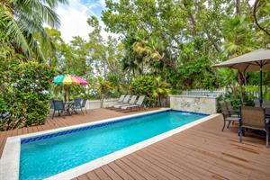 Private pool is just the right size