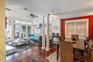 Open concept layout is perfect for entertaining