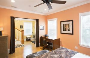 Desk for working or schooling from home.