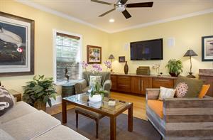 Memories will be made in this living area.