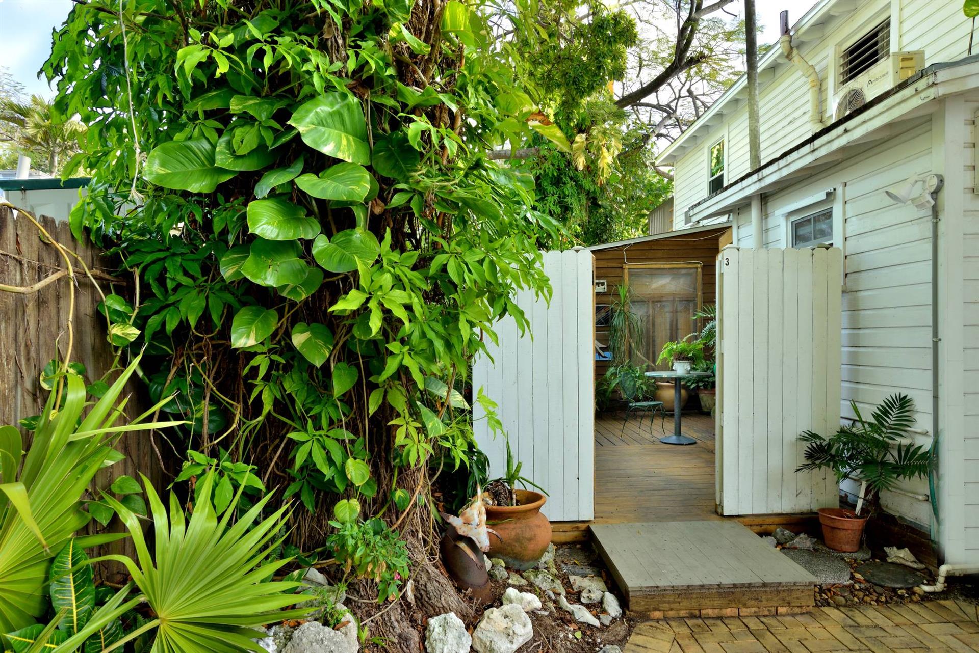 Lush grounds welcome you