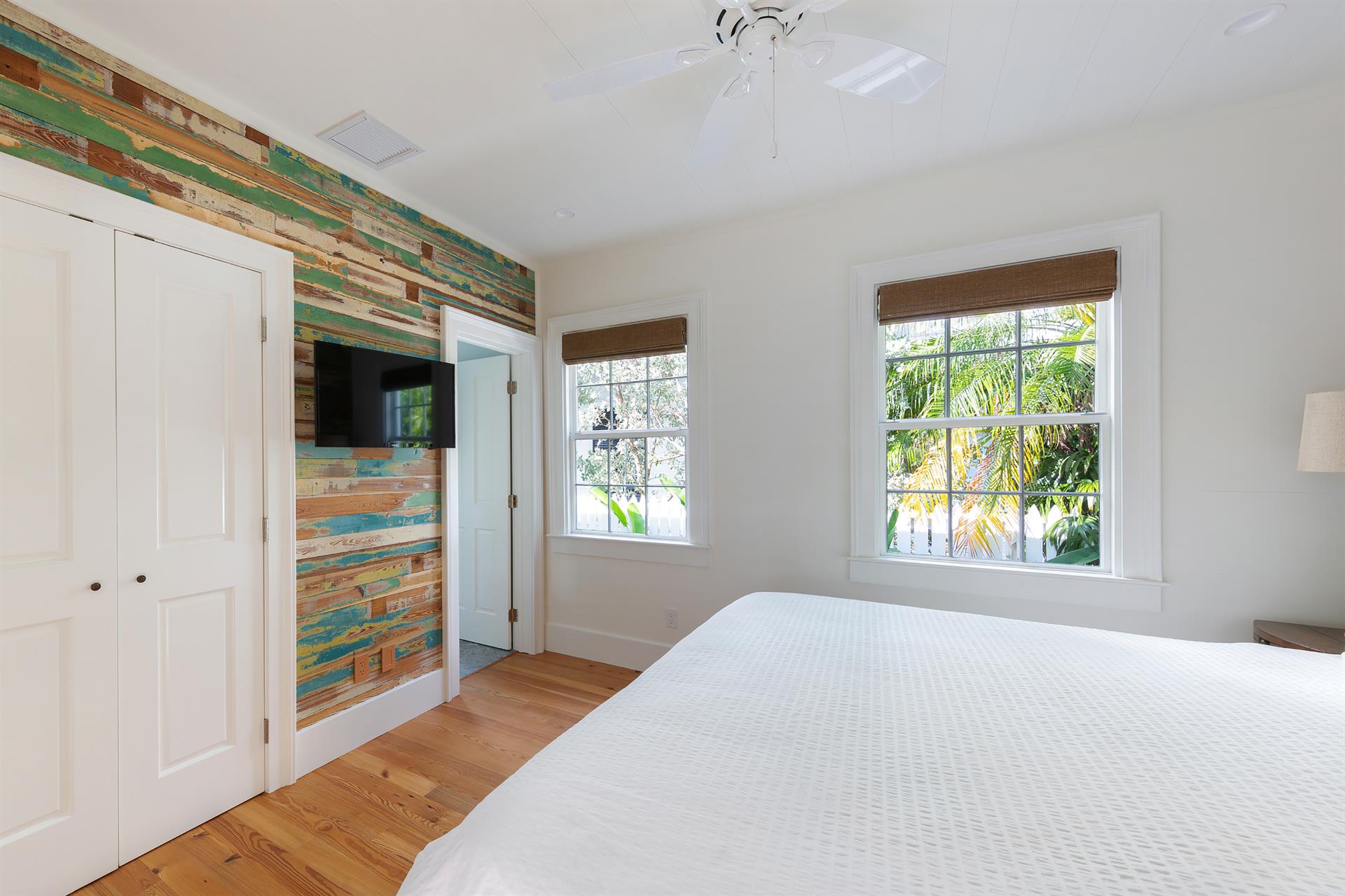 Primary king bedroom with ensuite bath.