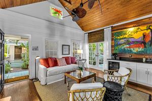 Vaulted ceilings and Dade County pine