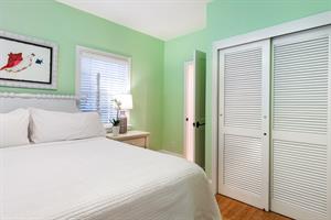 Plenty of closet space to make yourself at home