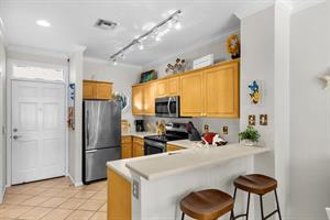 Have a seat at the counter for a quick snack.