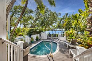 This could be your tropical oasis for a month or more