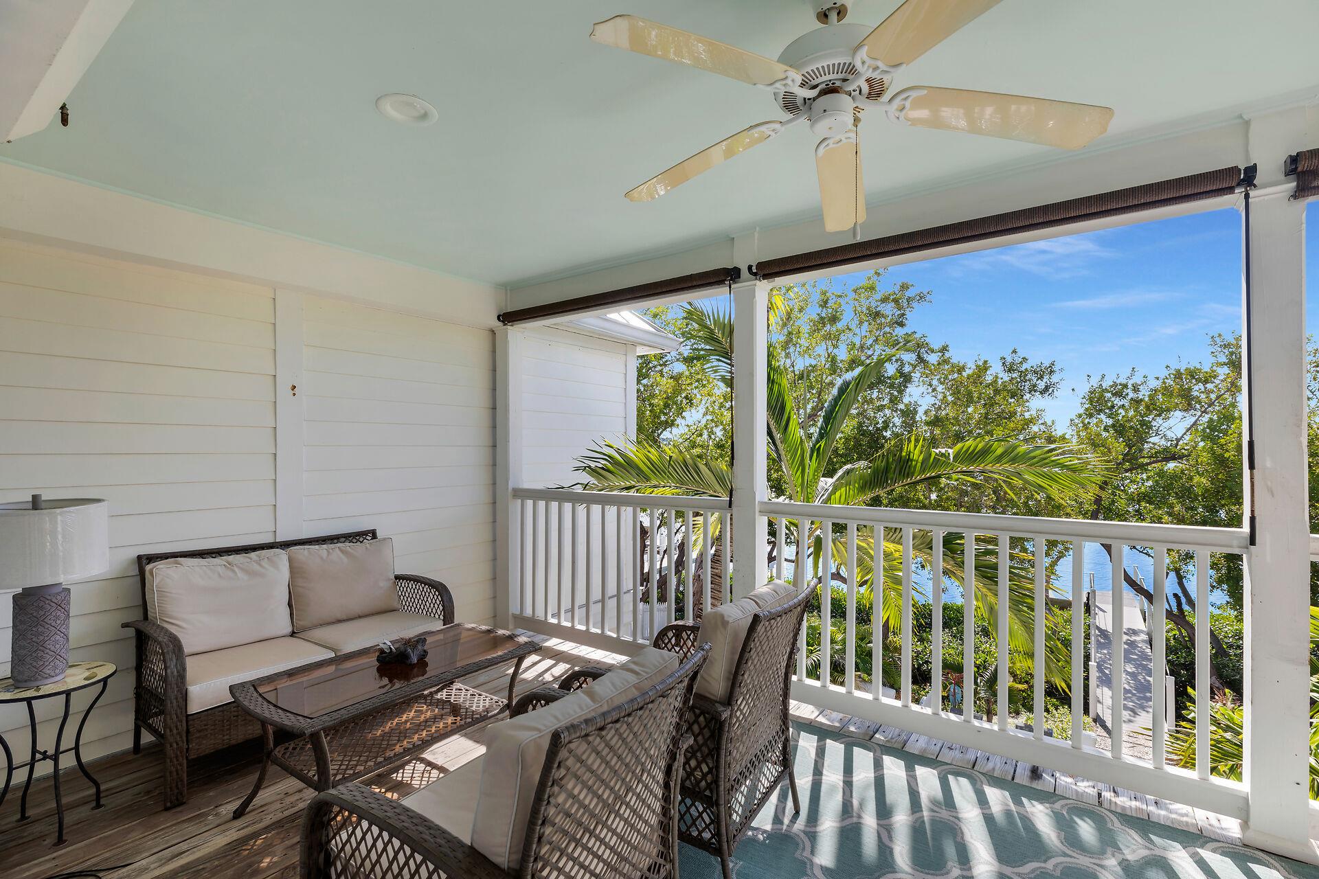 Private balcony off the primary suite.