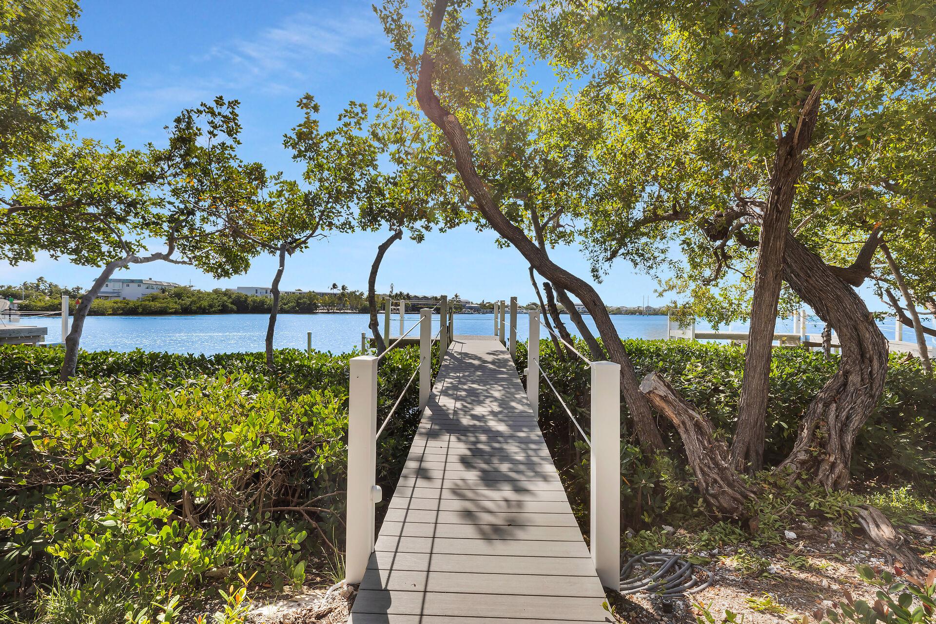 Walk to the dock for spectacular views