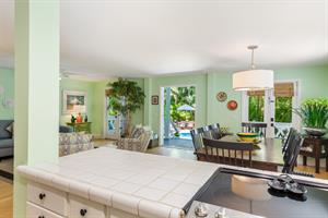 Stay connected to your guests even while youre cooking.