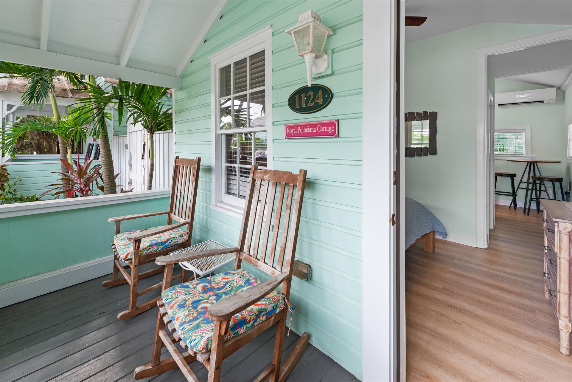 Grab a beverage and peoplewatch from your porch