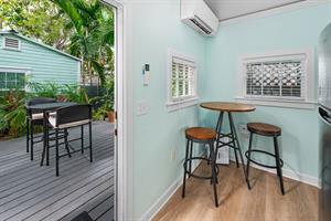 Dining area with space for two