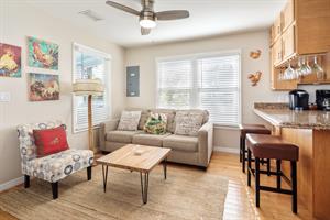 Comfy seating for family and friends.