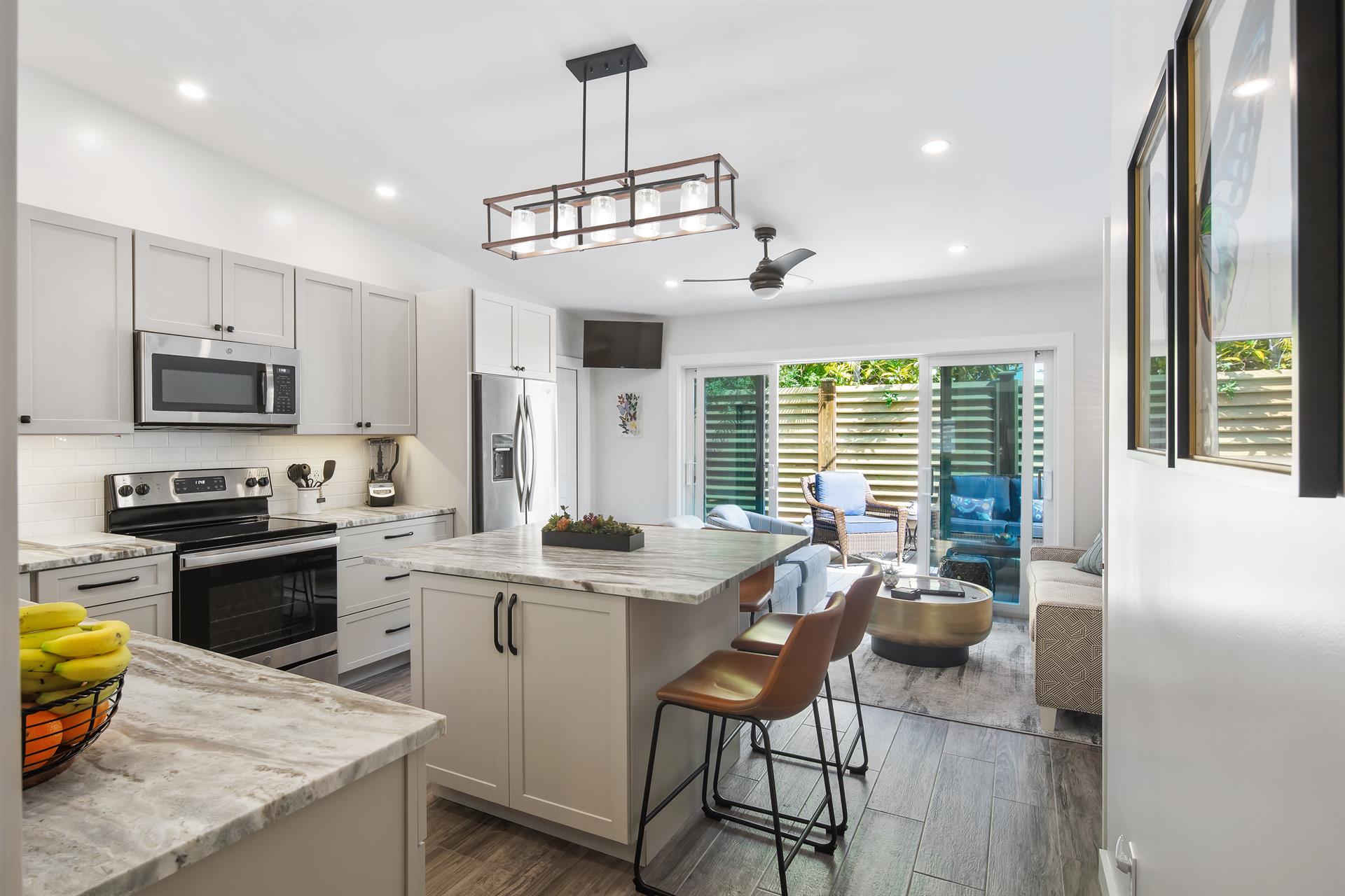 Gorgeous open concept for entertaining