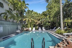 Lush foliage adds to the privacy