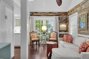 Living room with comfy couch