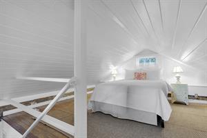 Open loft with queen bed