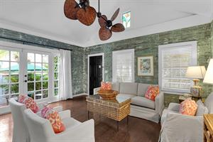 Dade County Pine, French doors and natural light