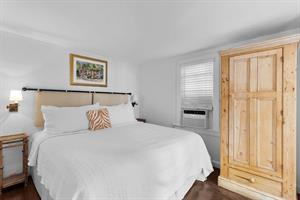 First floor bedroom with king bed