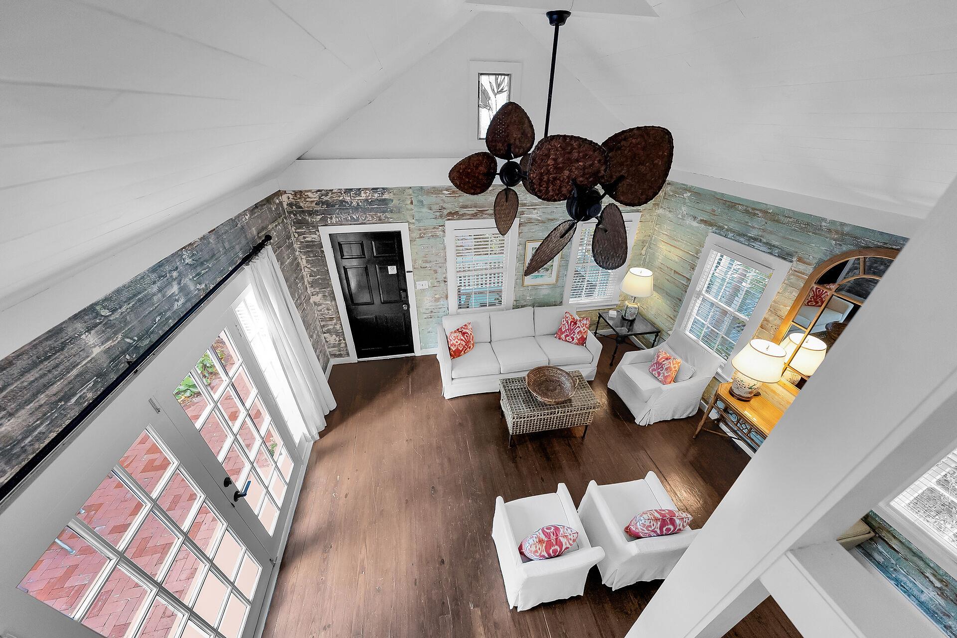 View from the open loft