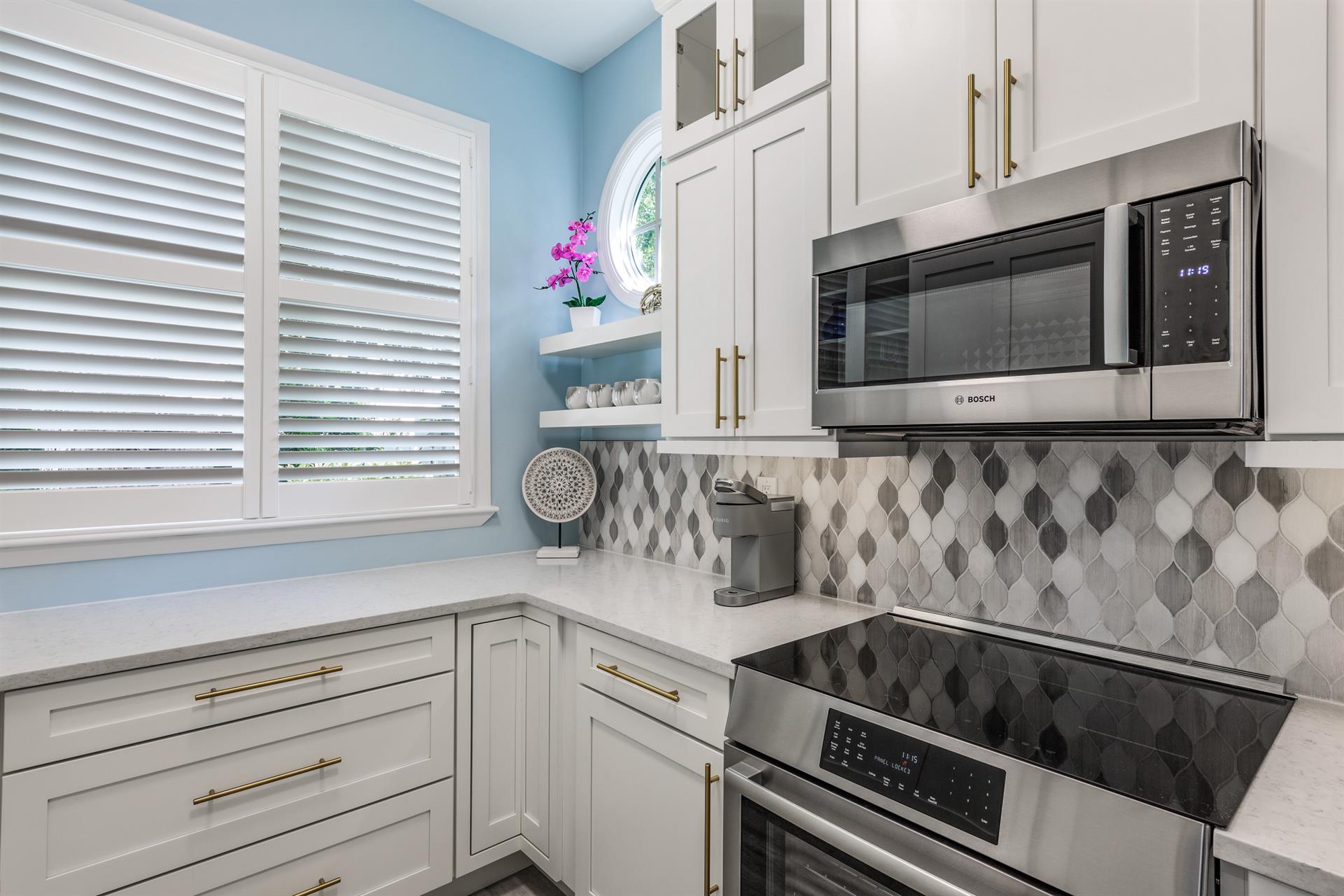 More of the upscale touches