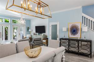 Flat screen TV if you choose to stay in.