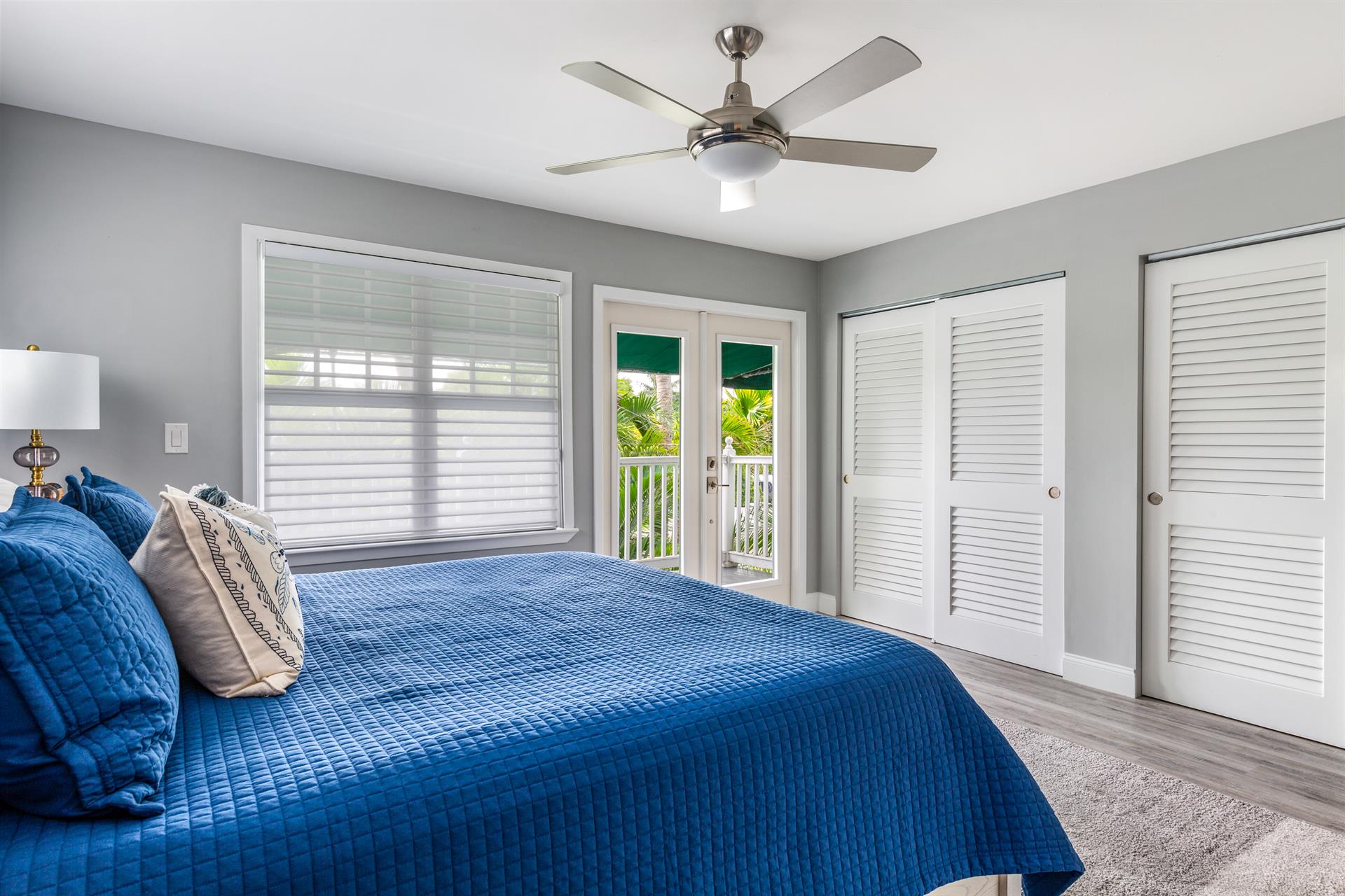 Ample closet space to make yourself at home.