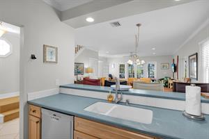 The chef can be part of the gathering here