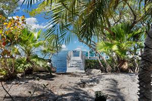 Just beyond the deck is your private dock