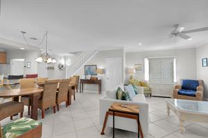 Another view of the open concept area