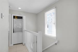 Washerdryer upstairs for your convenience