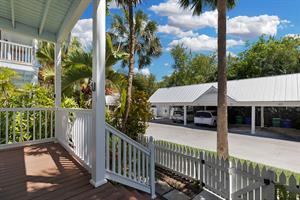 Nearby designated covered parking space