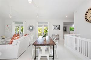 Plenty of natural light fills this space.