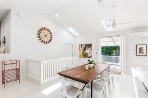 Dining with seating for 8.