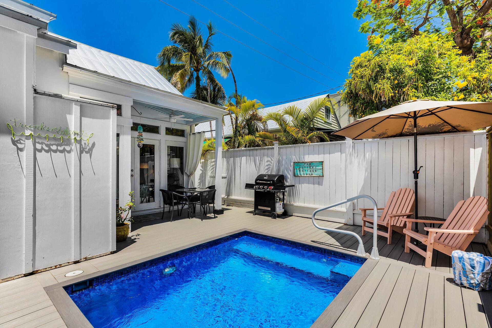 Take a dip in your private cocktail pool