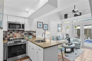 Open concept for easy entertaining
